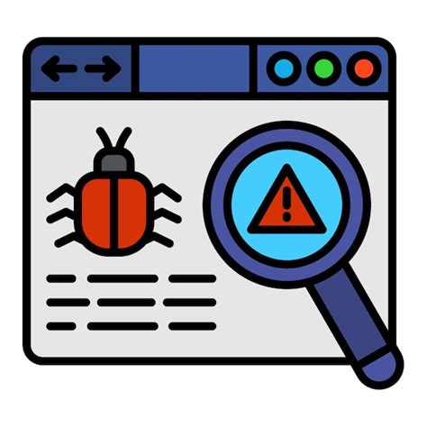 Premium Vector Malware Icon