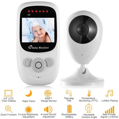 iMounTEK Video Baby Monitor with Digital Camera, 656FT Wireless Baby ...