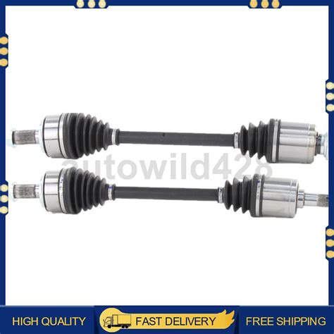 2PCS TrakMotive CV Axle Joint Shaft Front Left Right For Honda CR V