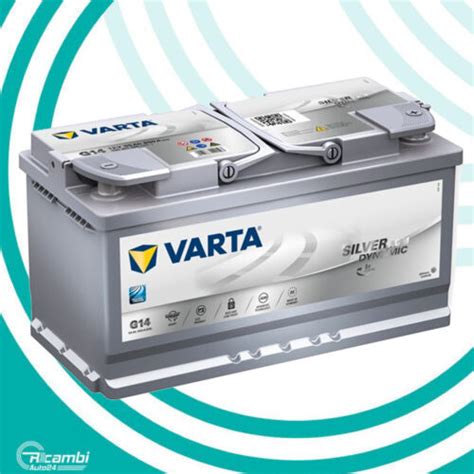 Batteria Auto Varta A G Ah A L Agm Start Stop Silver