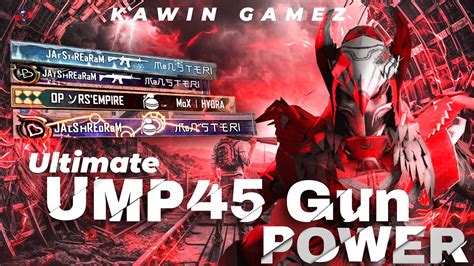 The Ultimate Ump Gun Power In Tdm Bgmi Tdm Gameplay Ump