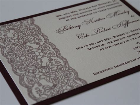 Vintage lace wedding invitations - Dragonfly Designs Invitations for Wedding Invitations Austin ...