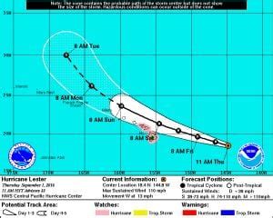 Coast Guard Reopens Hawaii County Port Prepares For Arrival Of Lester