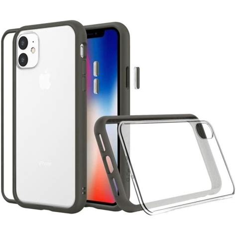 COQUE MODULAIRE MOD NX GRAPHITE POUR APPLE IPHONE 11 RHINOSHIELD