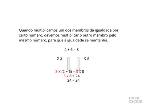 Multiplicando Os Dois Membros Da Igualdade I Planos De Aula Ano