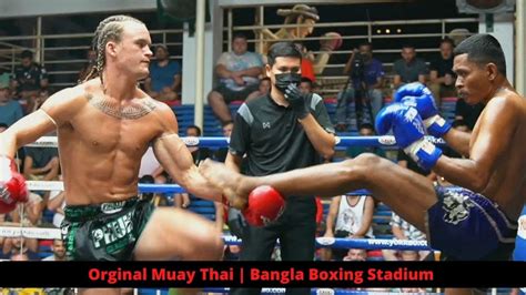 Spectacular Knockout Marshall Phuket Muay Thai Vs Nilsak Lanta