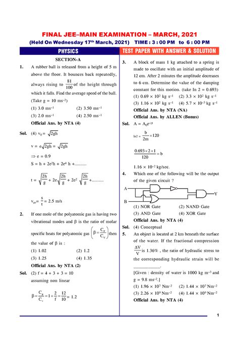 3cxdh8ntq Ux Wuog 3q7ol Section A 1 O A Nta 4 S Þ 2 B æ ö ç B ÷ è ø B O A Nta 2 S