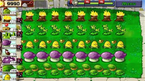 Plants Vs Zombies One Line Plants Gameplay Plants Vs All Zombies Full Hd 1080p Youtube