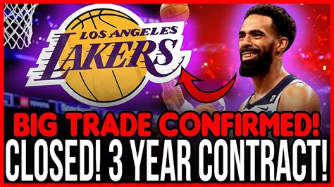 Big Announcement Lakers Shocking Trade Revelation Today S Lakers