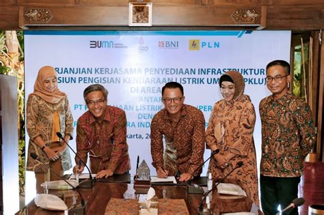 Pln Dan Bni Kolaborasi Perluas Jangkauan Spklu