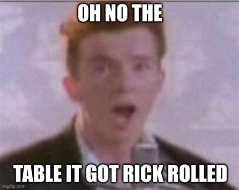 Rick Astley Shocked Imgflip