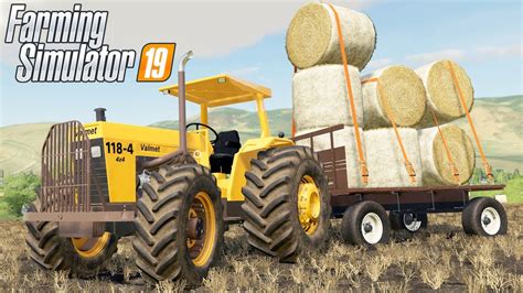 CARREGANDO FARDOS DE FENO Farming Simulator 19 Westbridge Hills