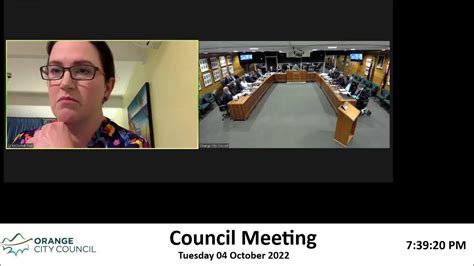 4 October 2022 Council Meeting Live Stream Youtube