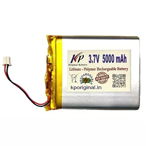 Buy KP 3 7 V DC 5000 MAh Lithium Polymer Rechargeable Battery KP 3