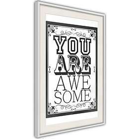 Artgeist Poster Affisch You Are Awesome Poster 40x60 A3 DRBPRP0356l