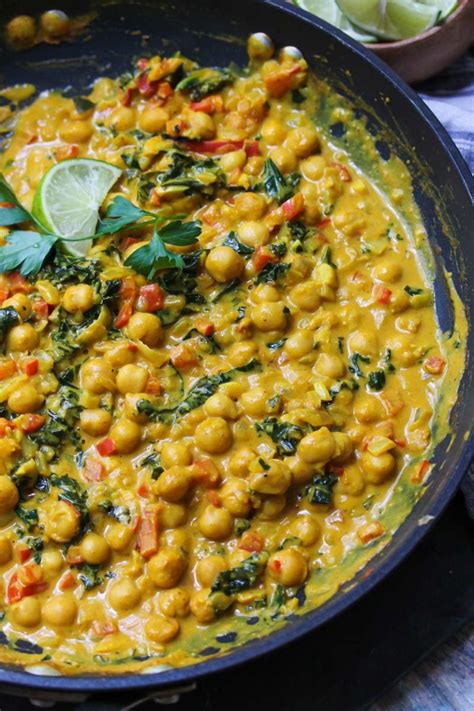 30 Minute Vegan Chickpea Curry Dishing Out Health