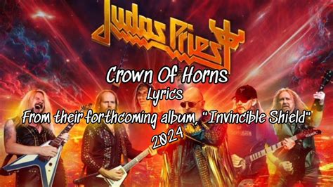 Crown Of Horns Judas Priest Lyrics YouTube