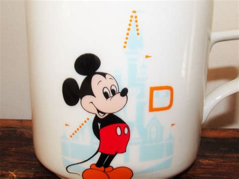 Vintage S Walt Disney World Mickey Coffee Mug Mickey Mouse Mug