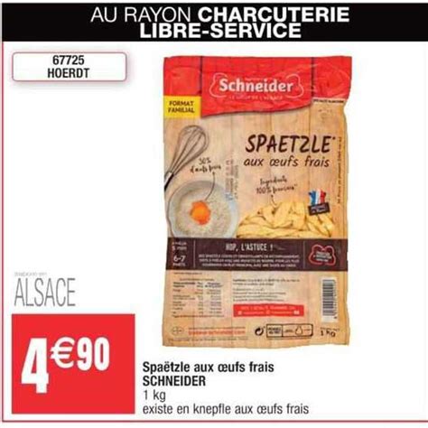 Promo Spa Tzle Aux Ufs Frais Schneider Chez Cora Icatalogue Fr