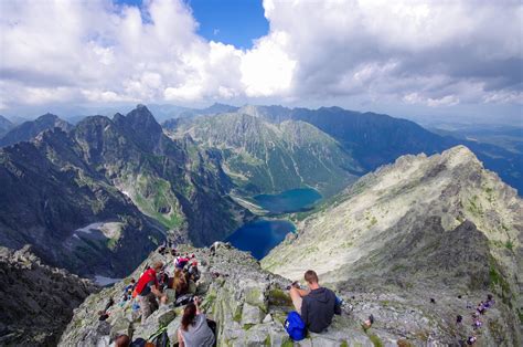 Hiking to Rysy peak - the highest mountain in Poland