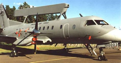 Saab 340 Aew Photos And Videos Saab 340 Saab Swedish Air Force