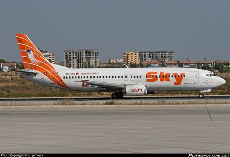 TC SKE Sky Airlines Boeing 737 4Q8 Photo By Airpicfreak ID 058011