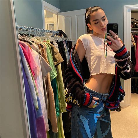 Dua Lipa Braless Of The Day