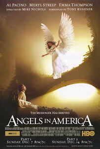 ANGELS IN AMERICA Movie POSTER 27x40 Al Pacino Meryl Streep Emma Thompson | eBay