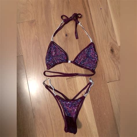Swarovski Swim Competition Bikini Poshmark