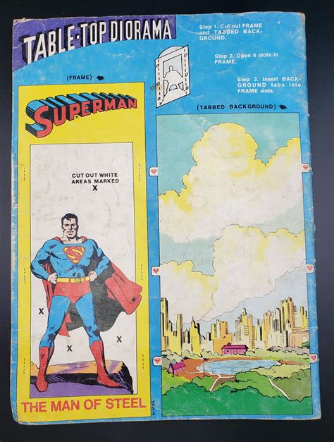 Dc Limited Collectors Edition Superman Comic Book C Etsy