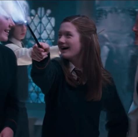 three girls in harry potter costumes are talking to each other while ...