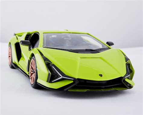 Zdalnie sterowany samochód Lamborghini Sian model do złożenia RASTAR