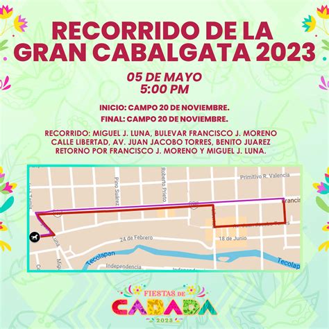 Les presentamos el recorrido... - Gobierno de Ángel R. Cabada | Facebook