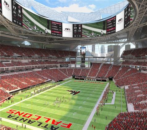 Video Roof Raised On Mercedes Benz Stadium