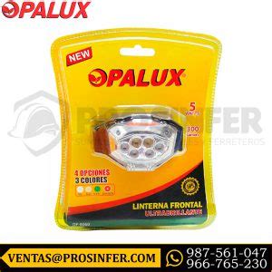 Linterna Frontal Opalux OP 8060 5w Al Por Mayor Prosinfer Seguridad