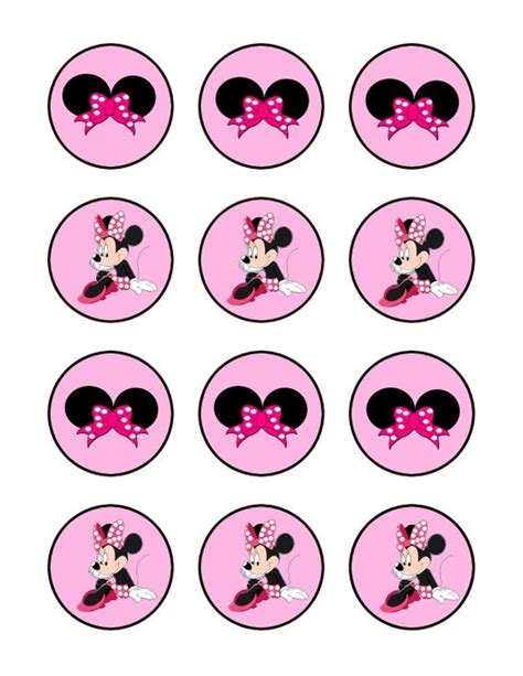 Minnie Mouse Printable Stickers