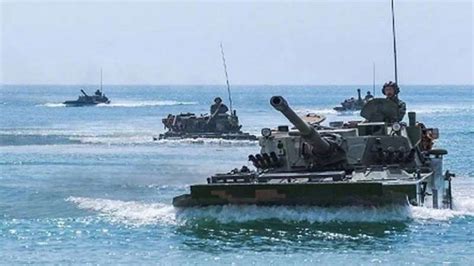 Foto Militer China Tingkatkan Level Siaga Perang Selat Taiwan