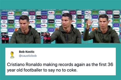 Euro 2020 Why Did Ronaldo Remove Coke Bottles