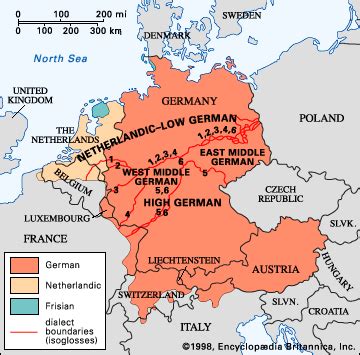 West Germanic languages - Germanic, Indo-European, Dialects | Britannica