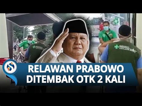 DETIK DETIK Relawan Prabowo Ditembak OTK 2 Kali Saat Diskusi Polda