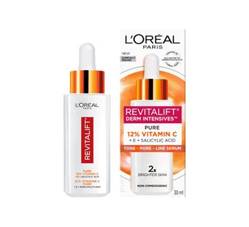 Revitalift Derm Intensives 12 Pure Vitamin C Face Serum 30 Ml L