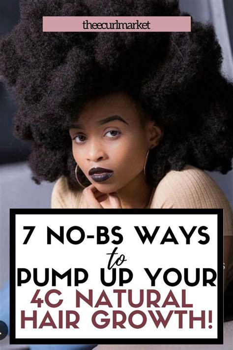 How To Grow 4c Natural Hair 4c Natural Hair Natural Hair Growth Tips Vitamins For Hair Growth