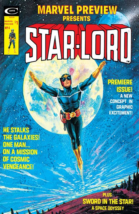 St First Appearance Of Starlord Peter Quill In Marvel Preview By