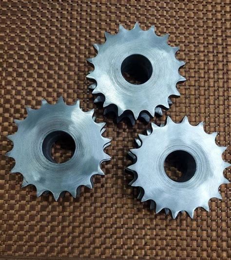 Mild Steel Machined Double Chain Sprocket For Automobile Industry At