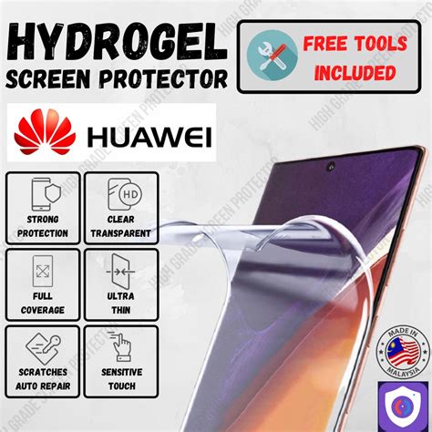 HUAWEI Hydrogel Nova 9 9Pro 9SE 8 8i 7 7i 6 5 5T 4 3i Screen Protector