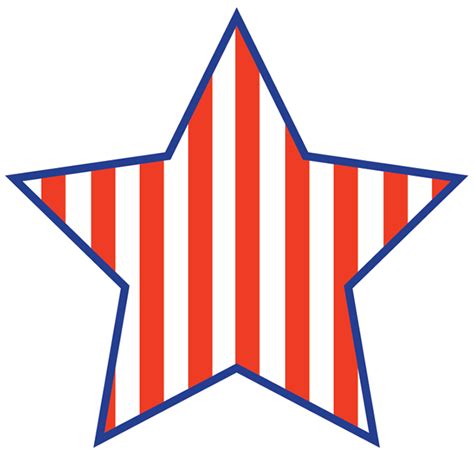 Stars And Stripes With Illustrator Shapes Inside A Shape Clipart