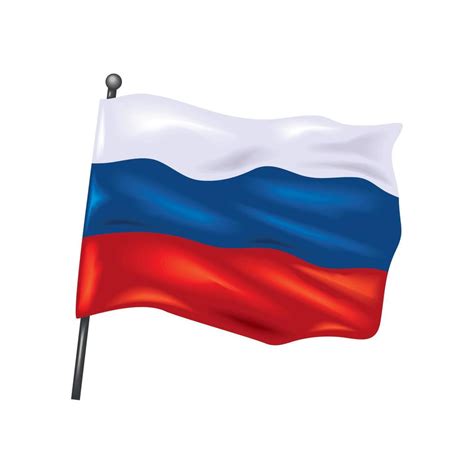 flag of russia 10417226 Vector Art at Vecteezy