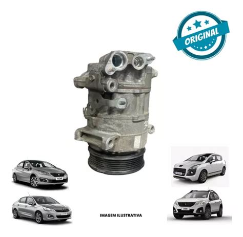 Compressor Ar Condicionado Peugeot 408 3008 C4 2008 Thp 1 6