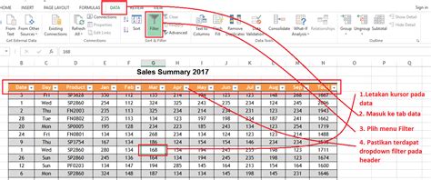 Cara Membuat Aplikasi Filter Pada Excel Hongkoong