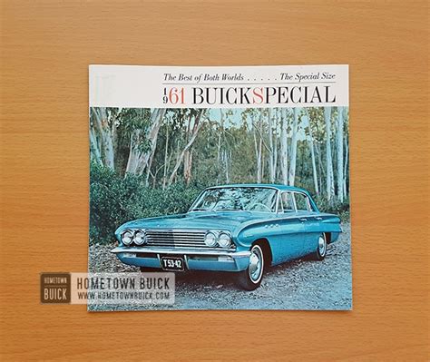 1961 Buick Special Sales Brochure Original Hometown Buick